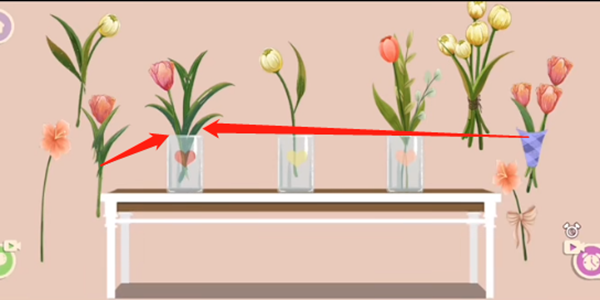 鸭鸭收纳大师插花达人如何过关 