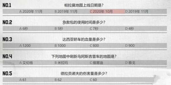 pubg重返故地答题答案大全 pubg知识竞赛全题目答案汇总[多图]图片1