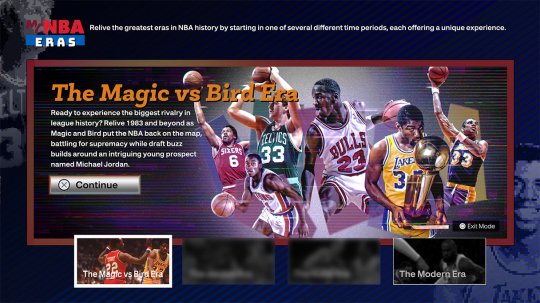 次世代专属 《NBA2k23》推出MyNBA Eras模式 重回80年代