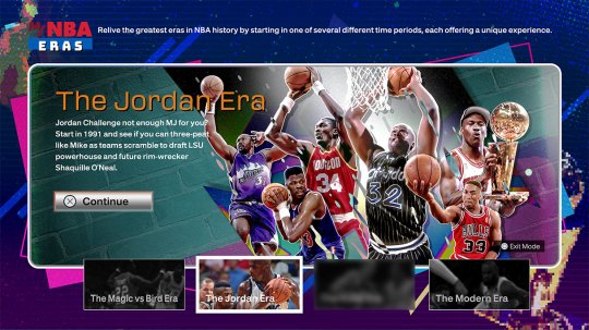 次世代专属 《NBA2k23》推出MyNBA Eras模式 重回80年代