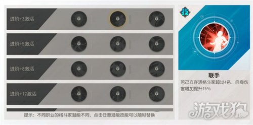 全明星激斗技巧型格斗家潜能解析