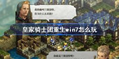 皇家骑士团重生win7攻略