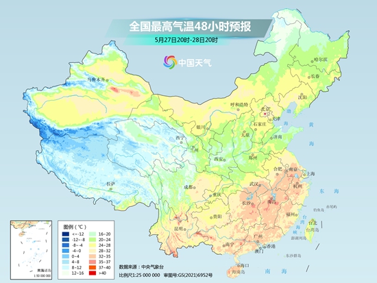 周末南北天气大不同！有的地方“凉凉”还有强对流，有的地方“炎炎”高温汗直流！